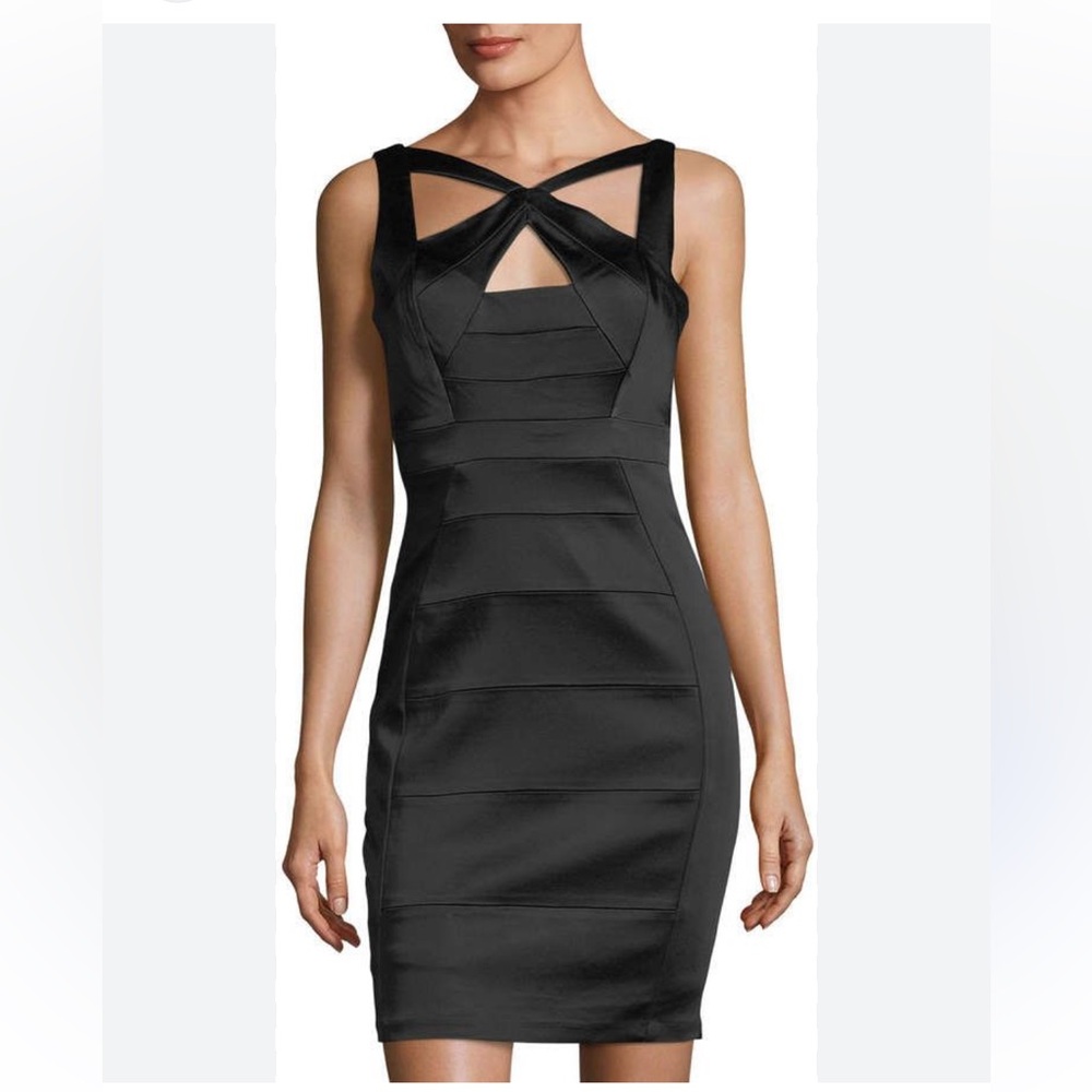 Jax Criss Cross Bandage Dress Sleek and Stylish